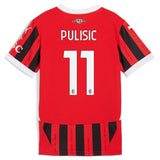 AC Milan 24/25 Home Jersey Pulisic #11