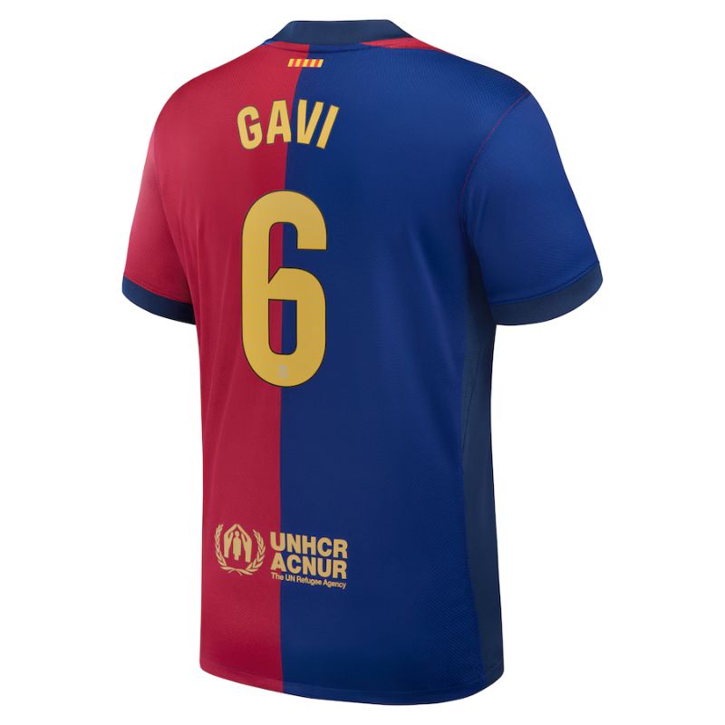 Barcelona 24/25 Home Jersey Gavi #6