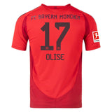 Bayern Munich 24/25 Home Jersey Olise #17