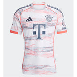 Bayern Munich 25/26 Away Jersey (White/Red)