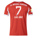 Bayern Munich 25/26 Home Jersey Luis Diaz