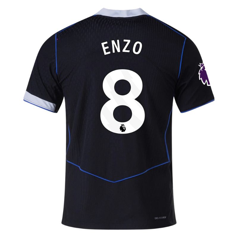 Chelsea 25/26 Third Jersey Enzo #8 (Black)