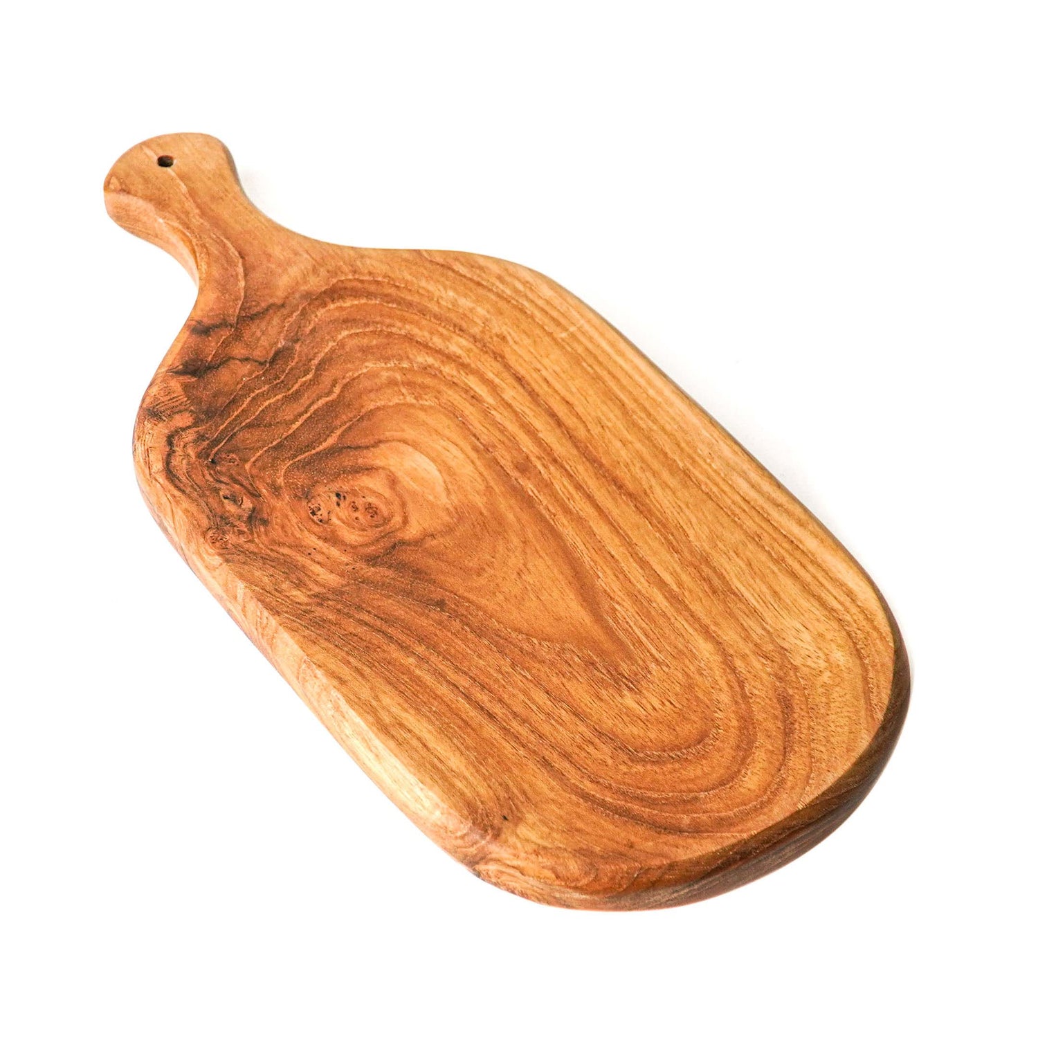 Curve Edge Rectangular Teak Wood Chopping Board (6