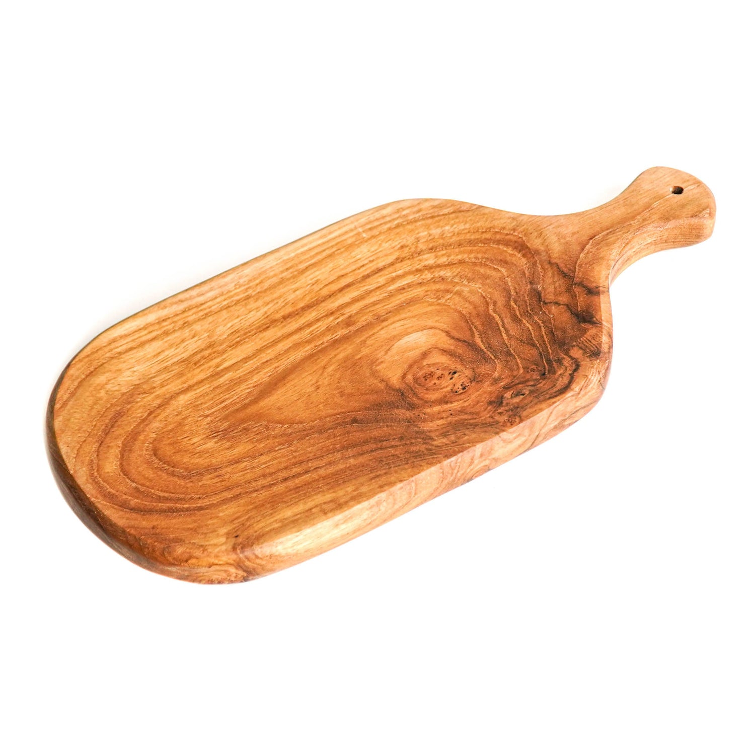 Curve Edge Rectangular Teak Wood Chopping Board (6
