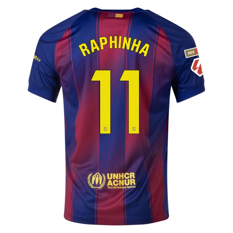 FC Barcelona 2025/26 Home Jersey Raphinha #11 - Blue/Red