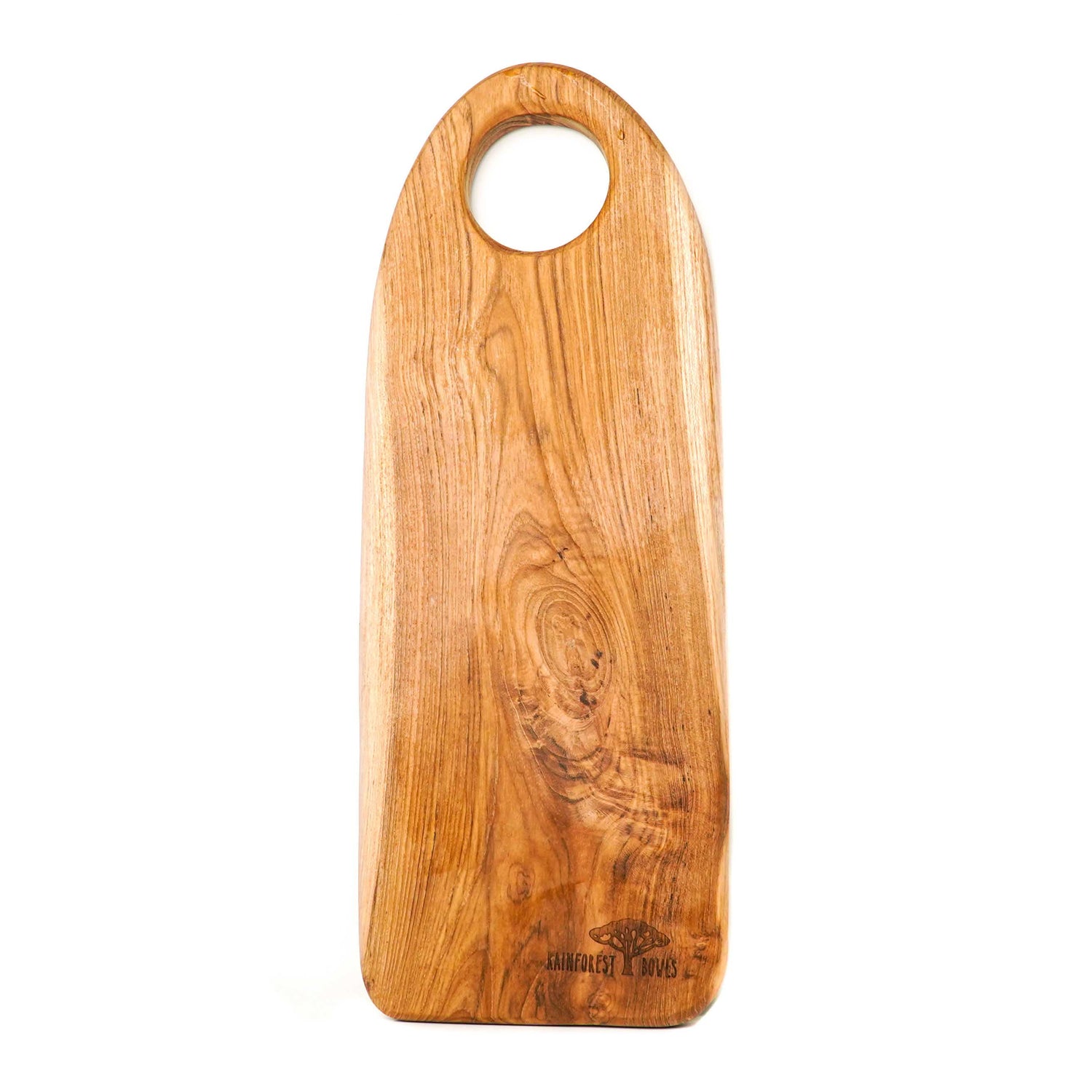 Rounded Edge Rectangular Teak Wood Chopping Board (16