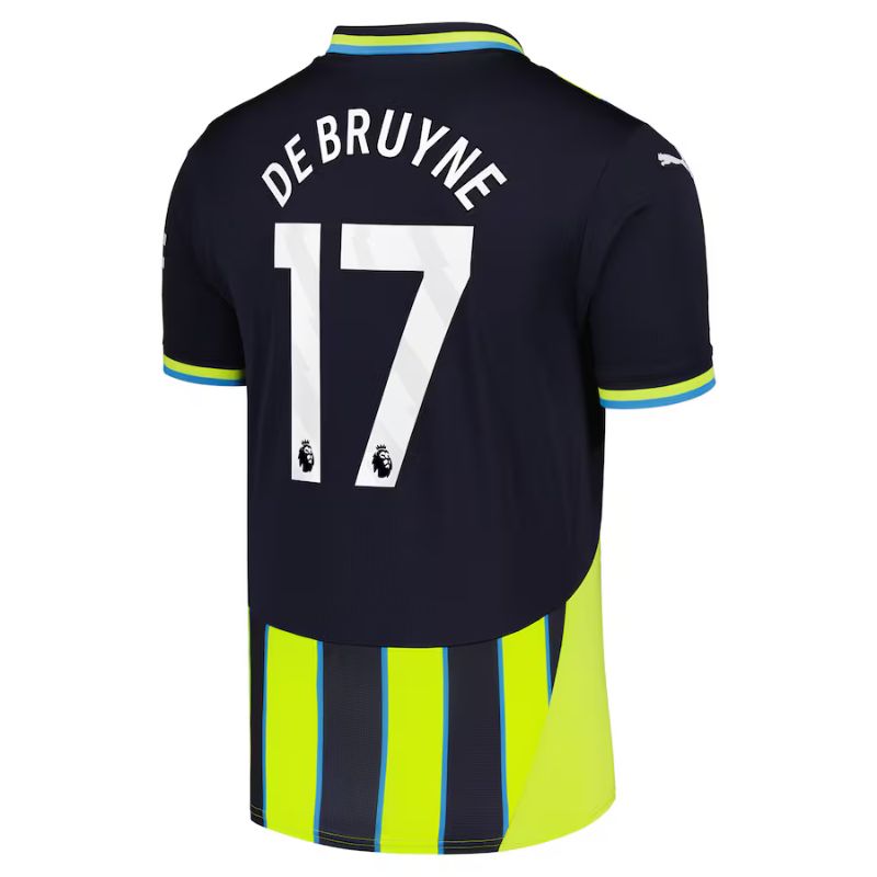 Manchester City 24/25 Away Jersey De Bruyne #17