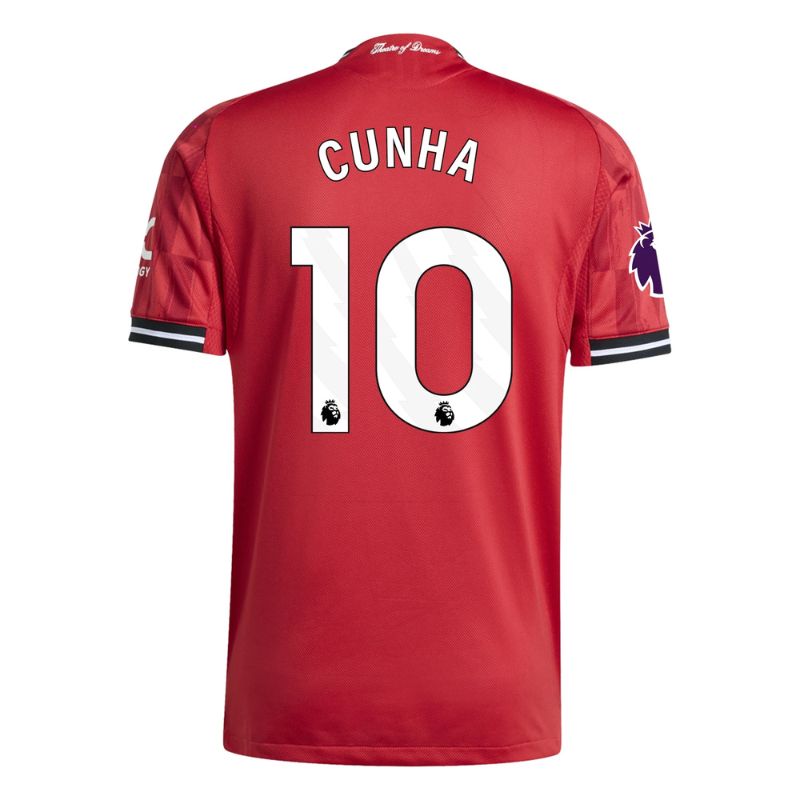 Manchester United 25/26 Home Jersey Cunha #10