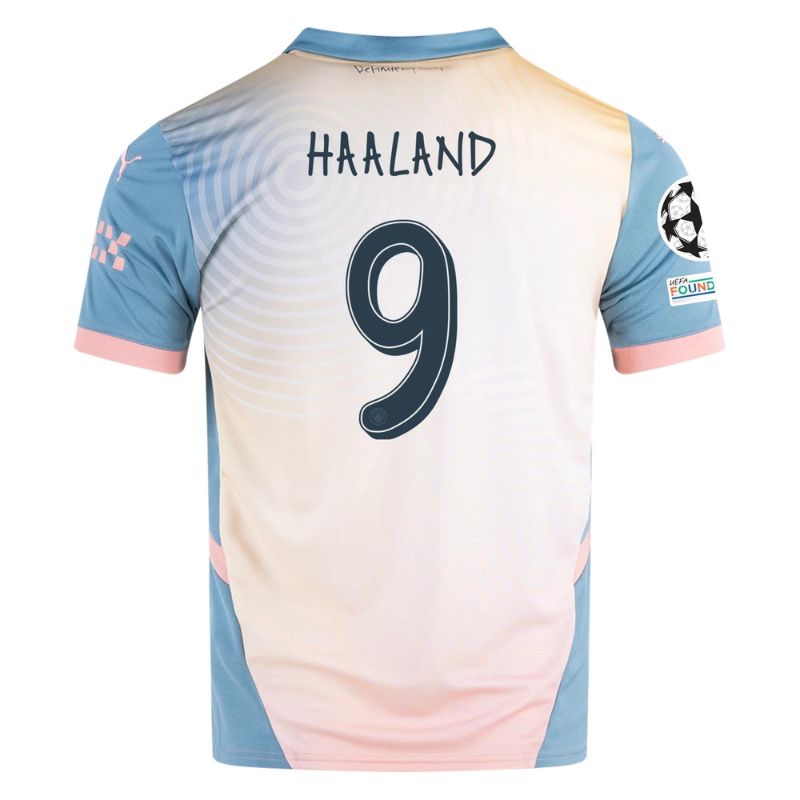 Manchester City 24/25 Fourth Jersey Haaland #9