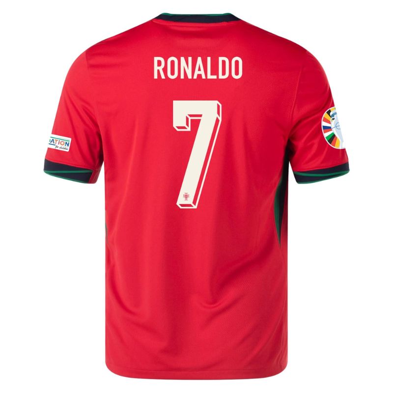 Portugal 2024 Home Jersey Ronaldo #7