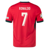 Portugal 2024 Home Jersey Ronaldo #7