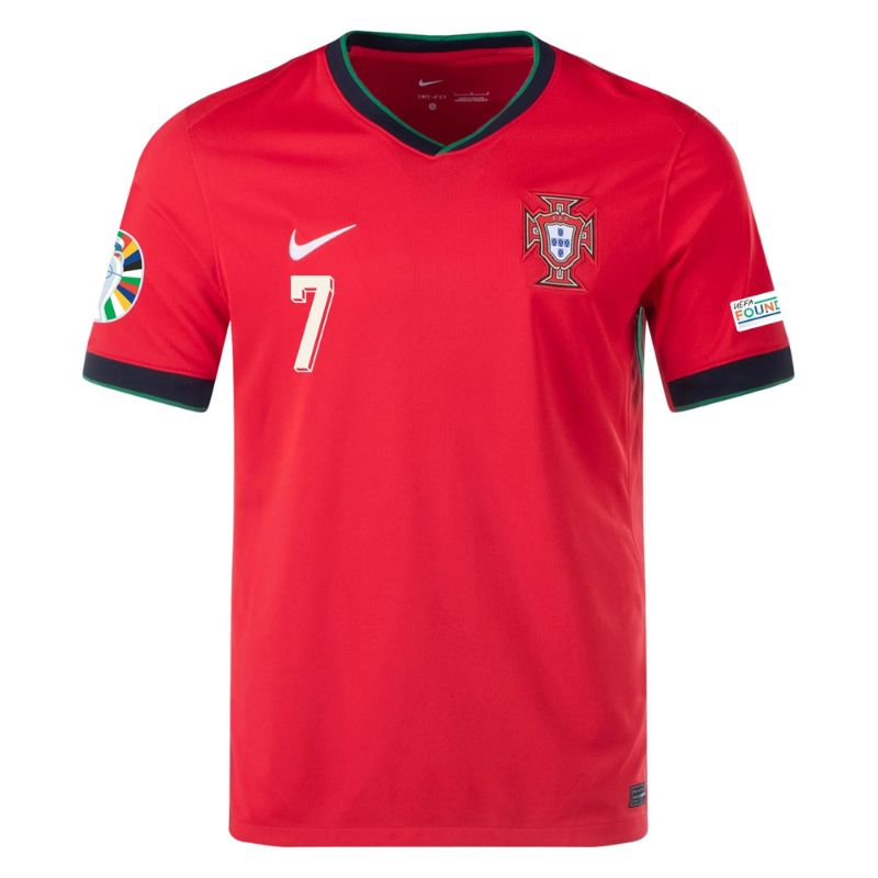 Portugal 2024 Home Jersey Ronaldo #7