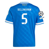 Real Madrid 25/26 Third Jersey Jude Bellingham #5 (Blue)