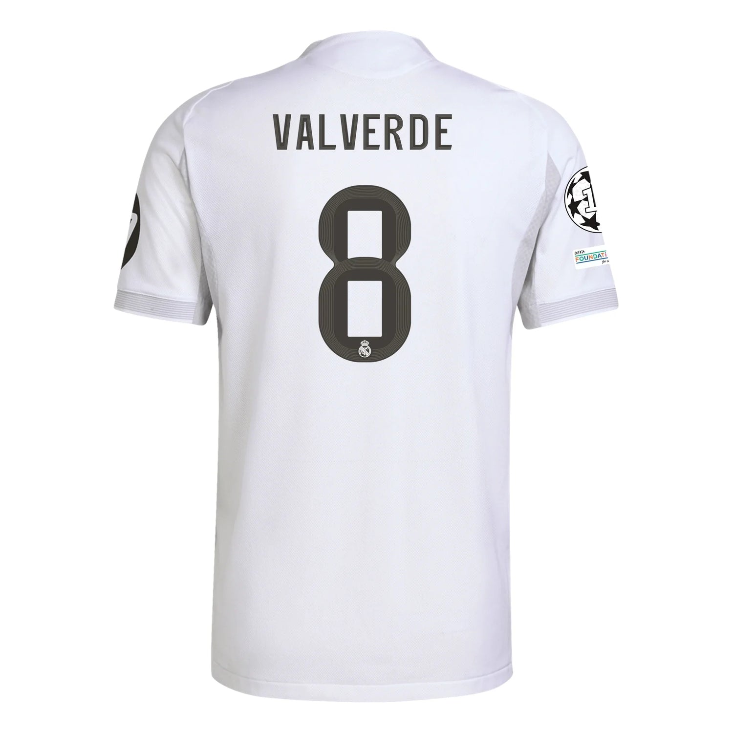 Real Madrid 25/26 Home Jersey Federico Valverde #8 (White)