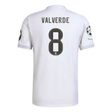Real Madrid 25/26 Home Jersey Federico Valverde #8 (White)