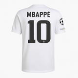 Real Madrid 25/26 Home Jersey Kylian Mbappe #10 (White)