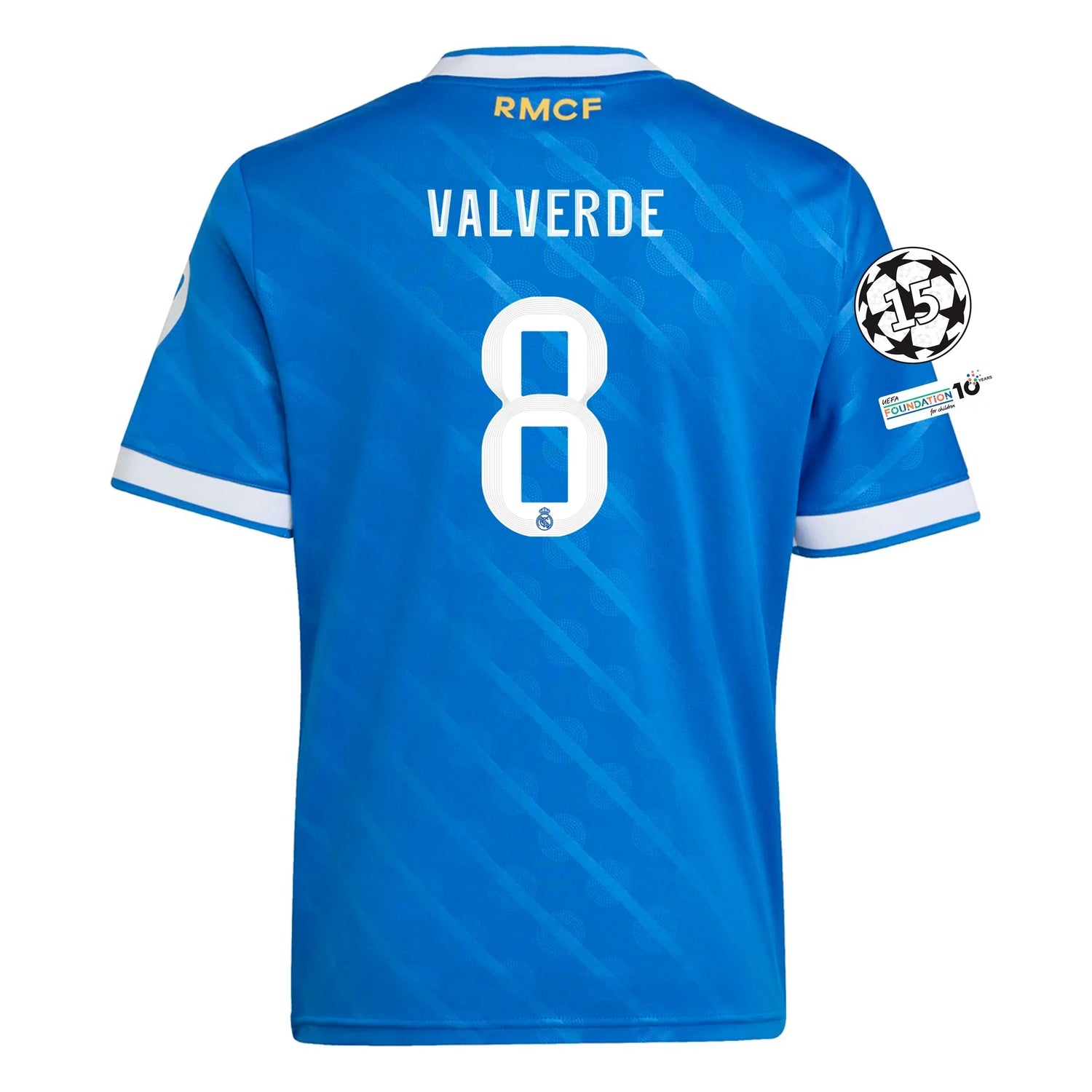 Real Madrid 25/26 Third Jersey Federico Valverde #8 (Blue)