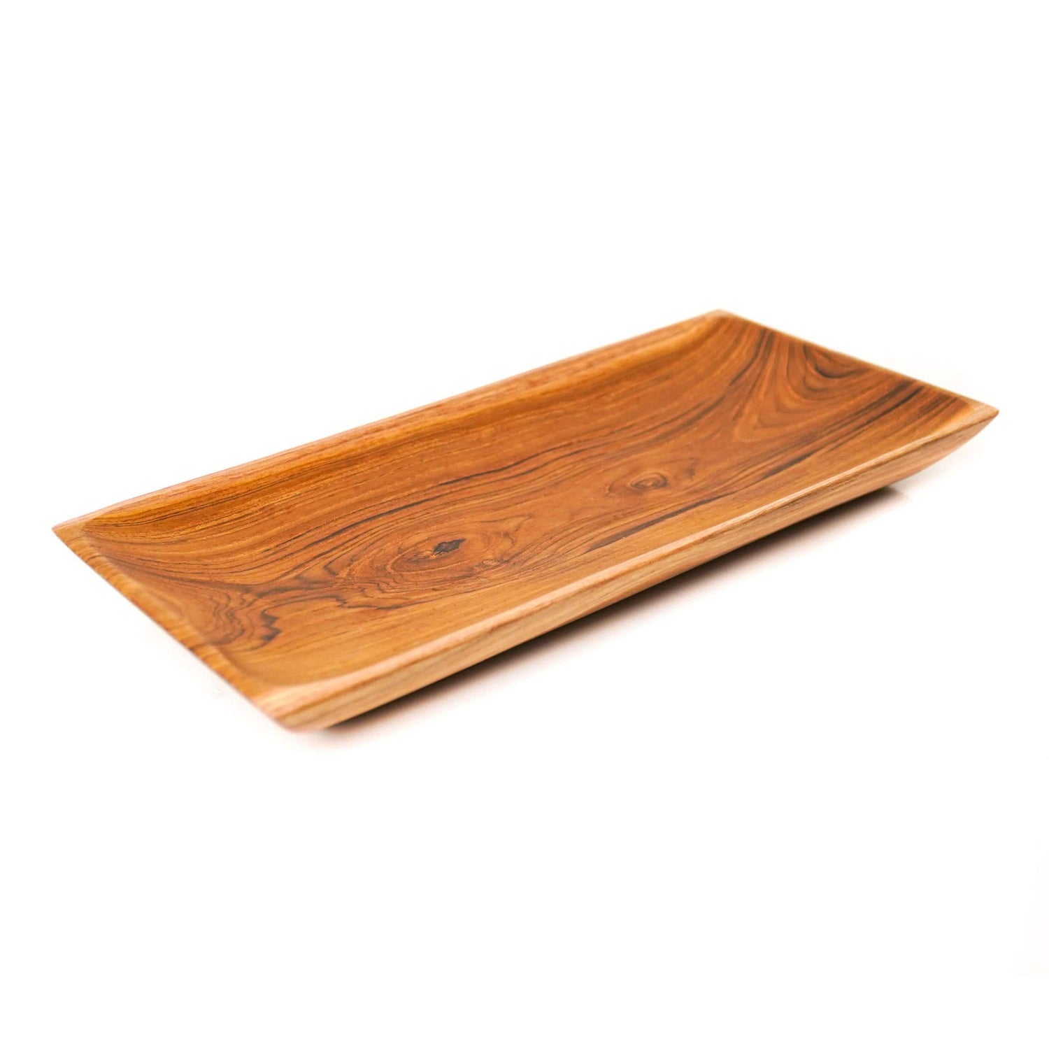 Rectangular Teak Wood Plate - Small