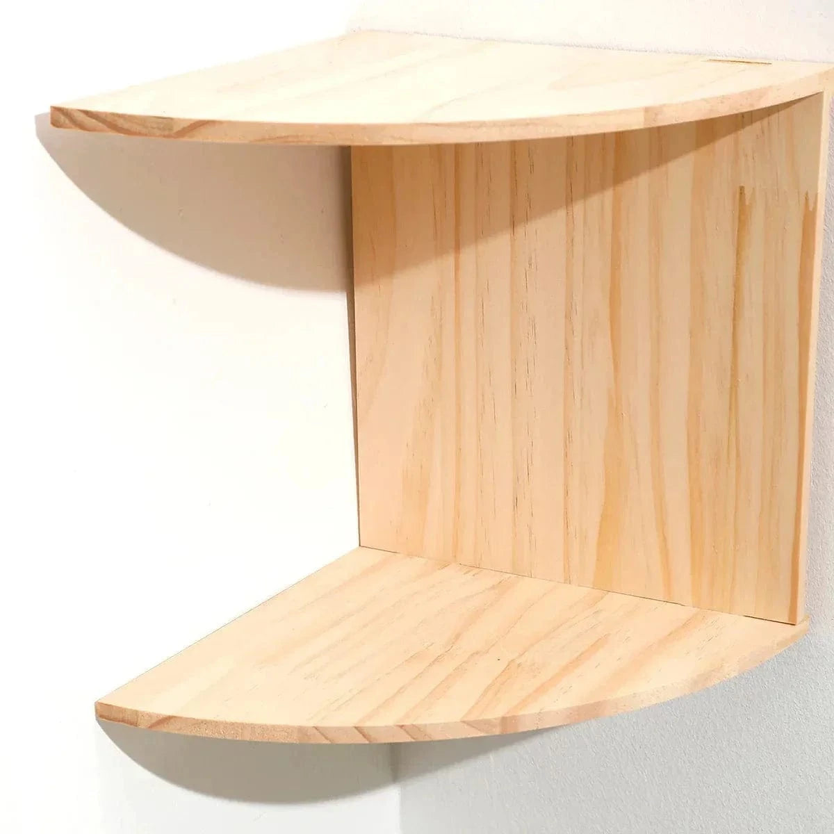 PVC Wooden Corner Shelf – 2/4/5-Tier Storage Rack for Home Decoration