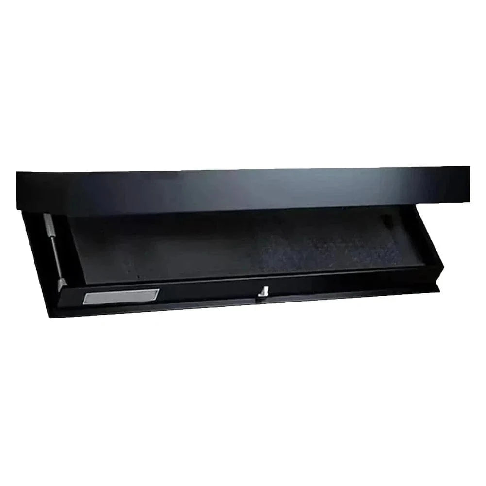 Wooden Wall Shelf with Hidden Compartment – Secret Storage Rack