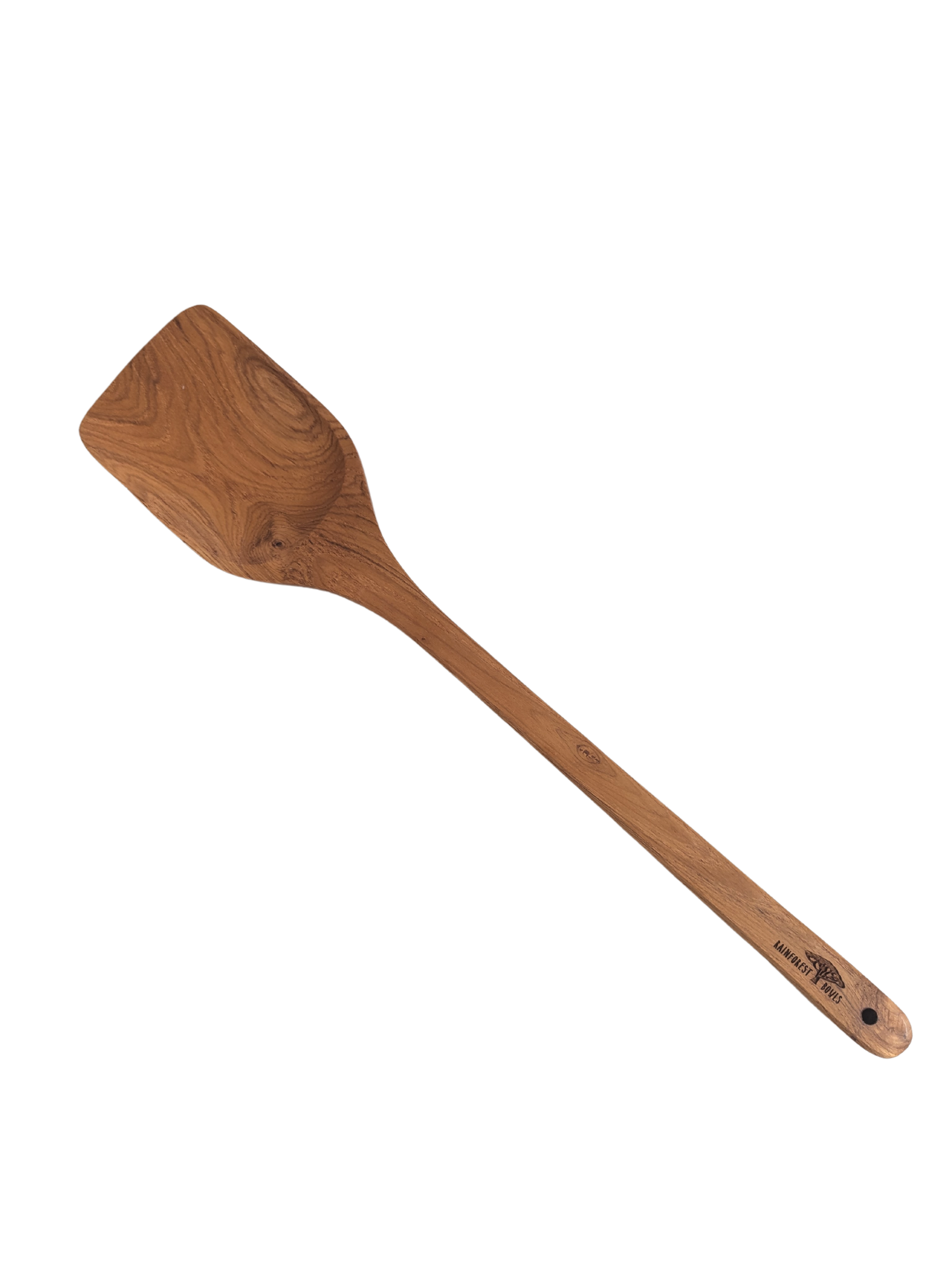 Teak Wood Long Wok Spatula Cooking Utensils