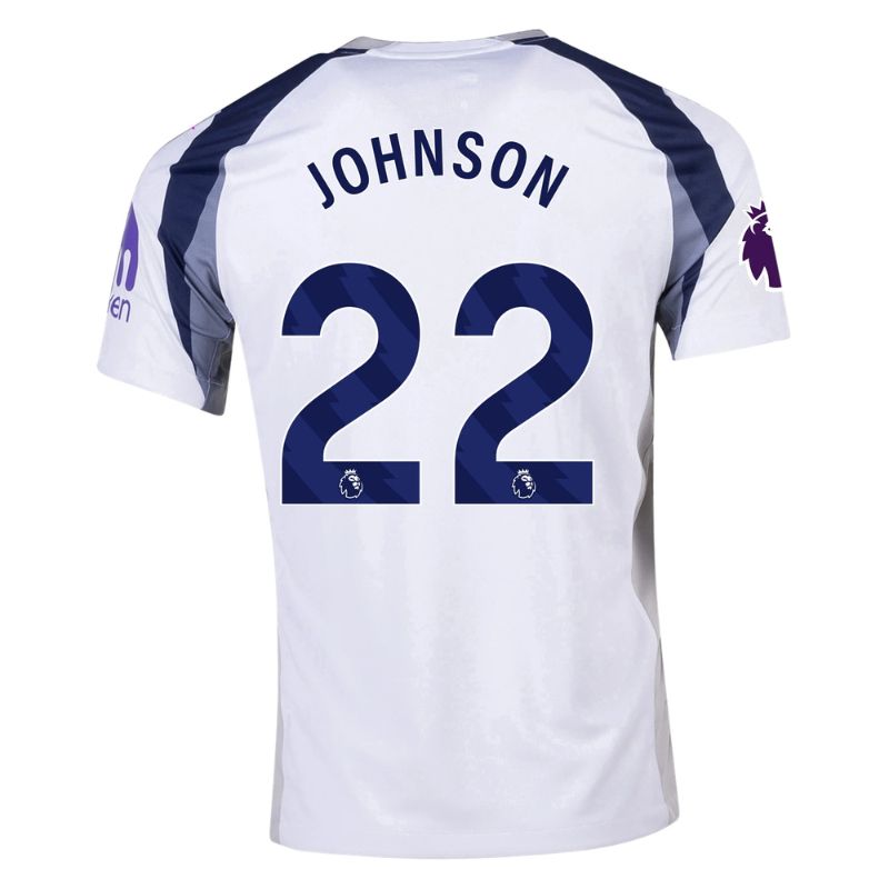 Tottenham 25/26 Home Jersey Johnson #22 (White)