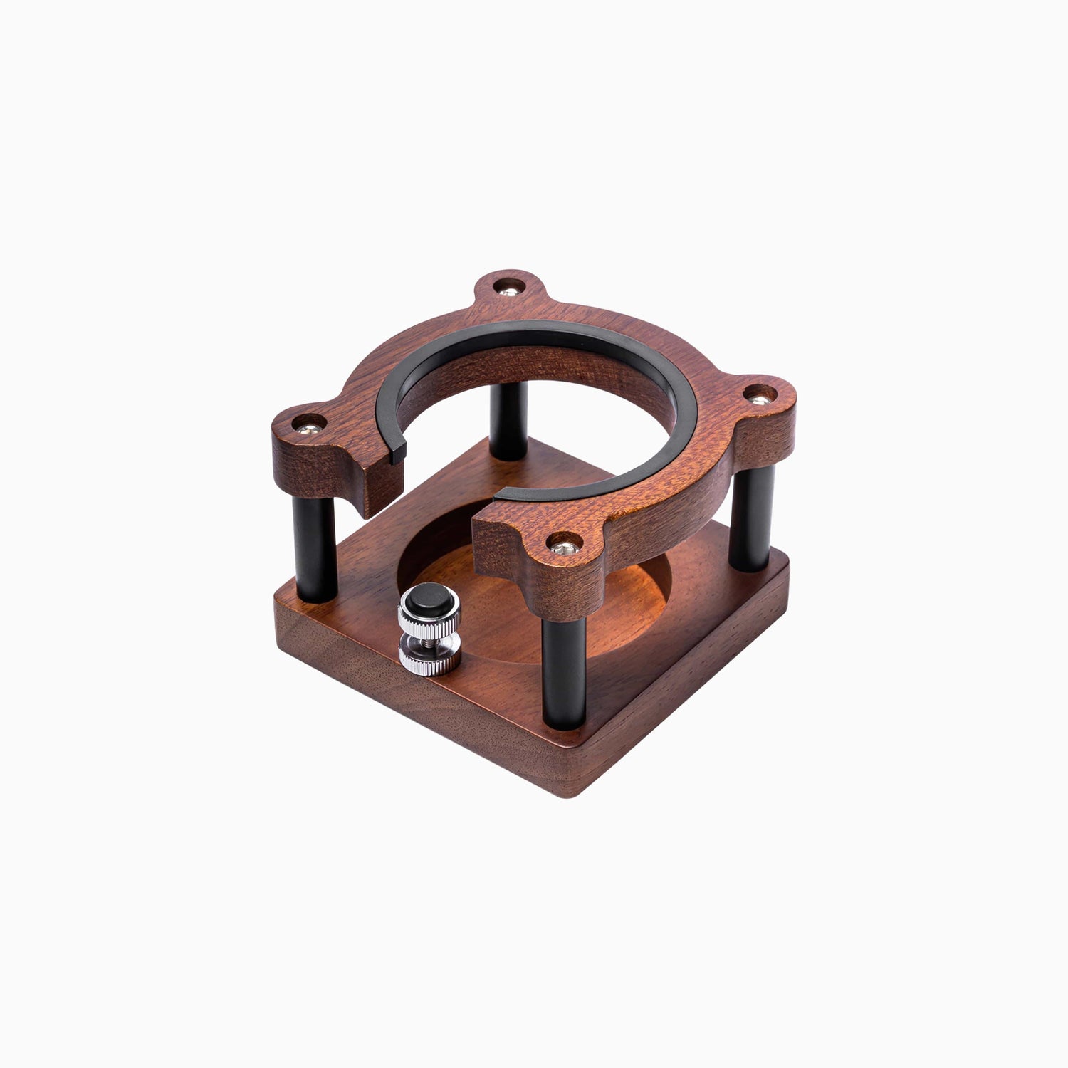 Sapele Wood Espresso Tamper Holder