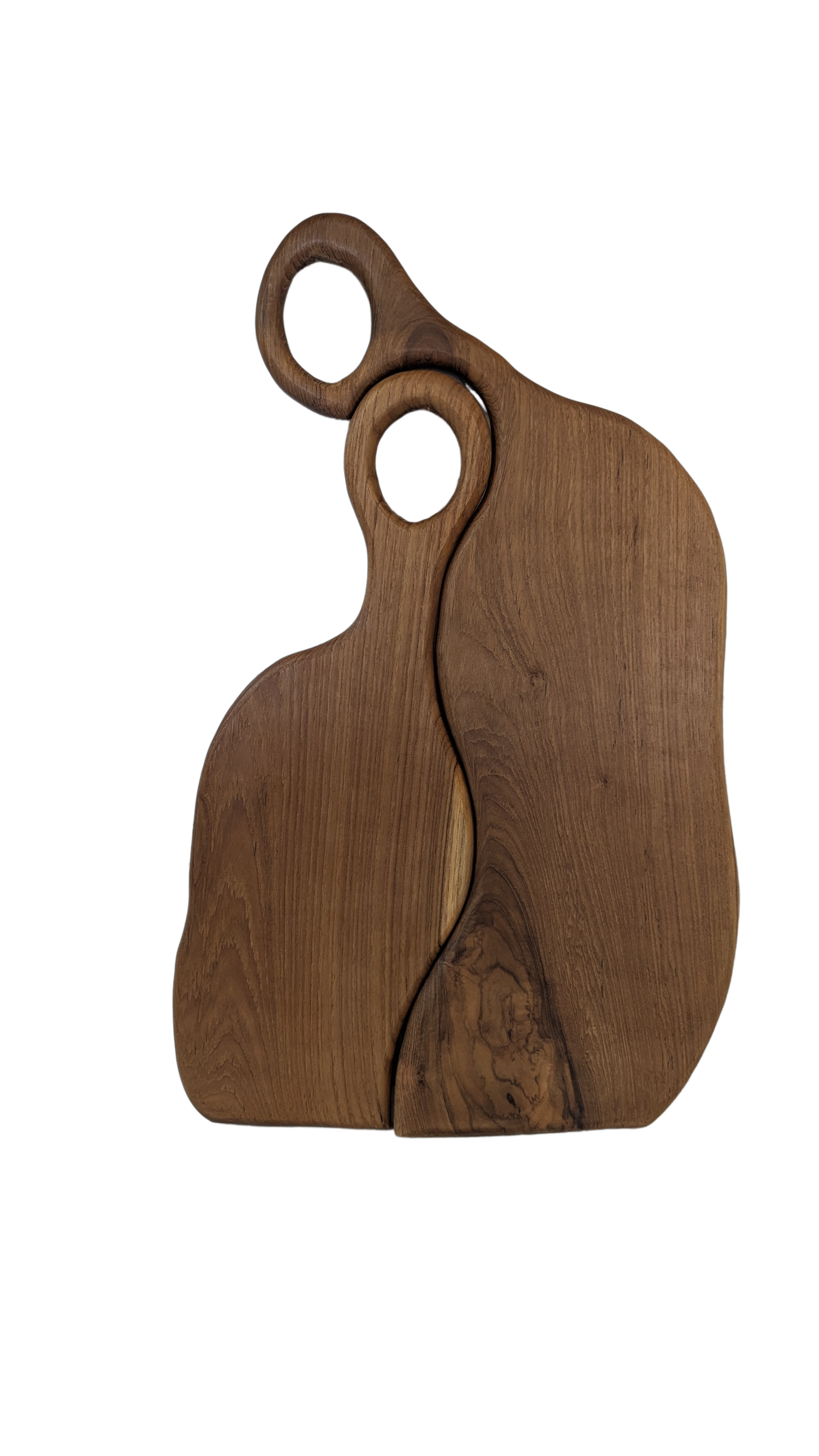 The Duo Teak Wood Charcuterie Cutting Board