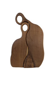The Duo Teak Wood Charcuterie Cutting Board