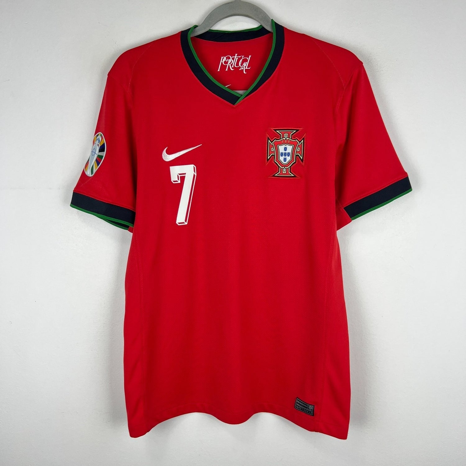 Portugal 2024 Home Jersey Ronaldo #7