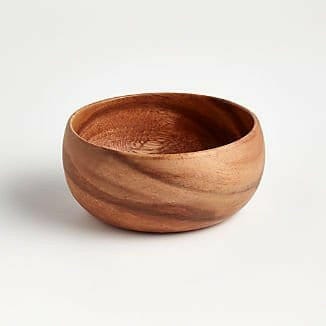 Small Acacia Wood Serving Bowl – 5.75 Inch
