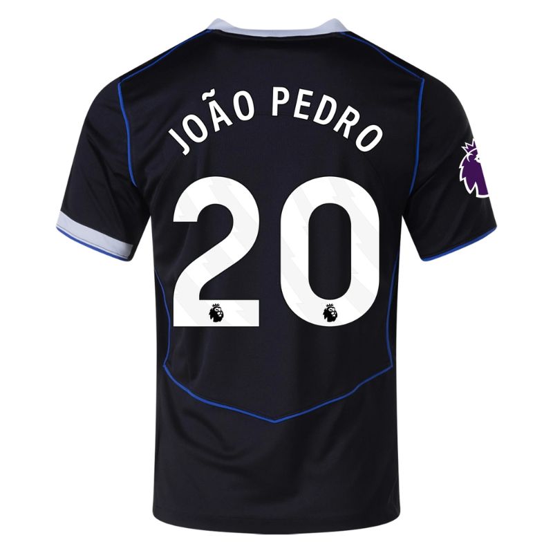 Chelsea 25/26 Third Jersey Joao Pedro #20 (Black)