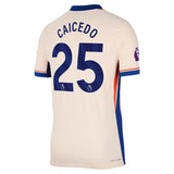 Chelsea 24/25 Away Jersey Caicedo #25