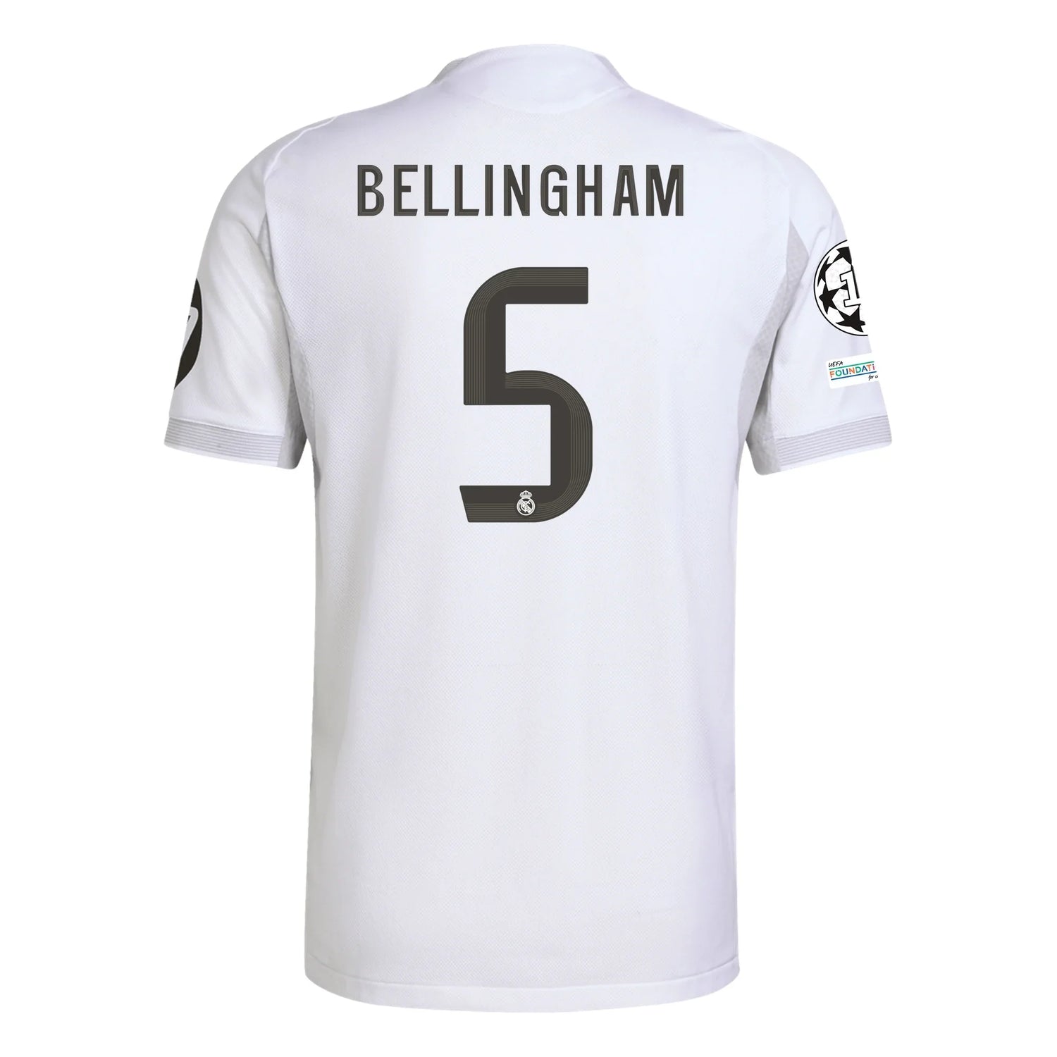 Real Madrid 25/26 Home Jersey Jude Bellingham #5 (White)
